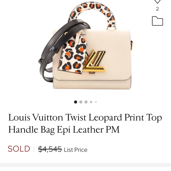 Authentic Louis Vuitton twist style bag. - Picture 5 of 5